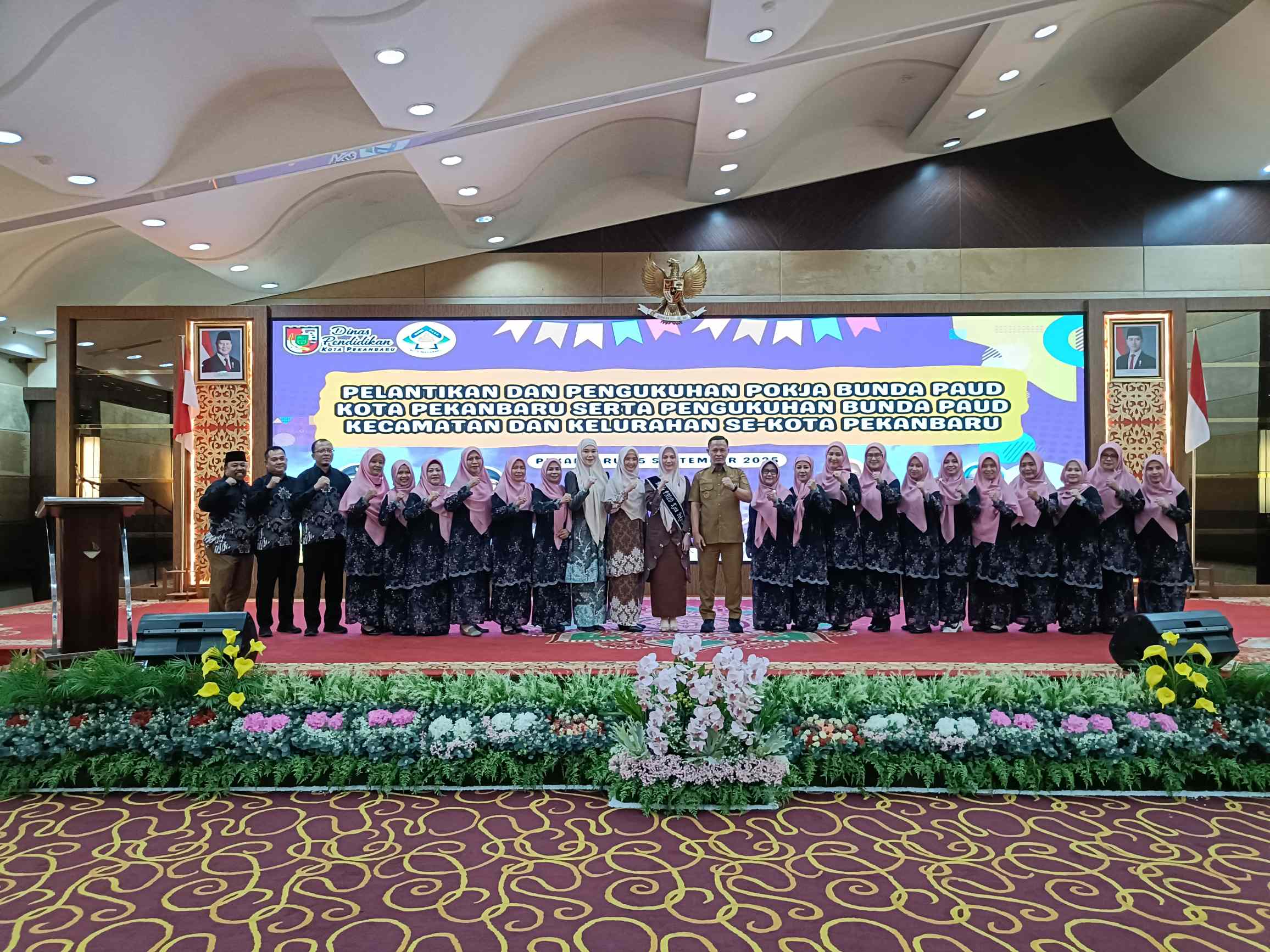 Wako Agung Dorong Bunda PAUD Pekanbaru Ikut Sukseskan Program Wajib Belajar 13 Tahun