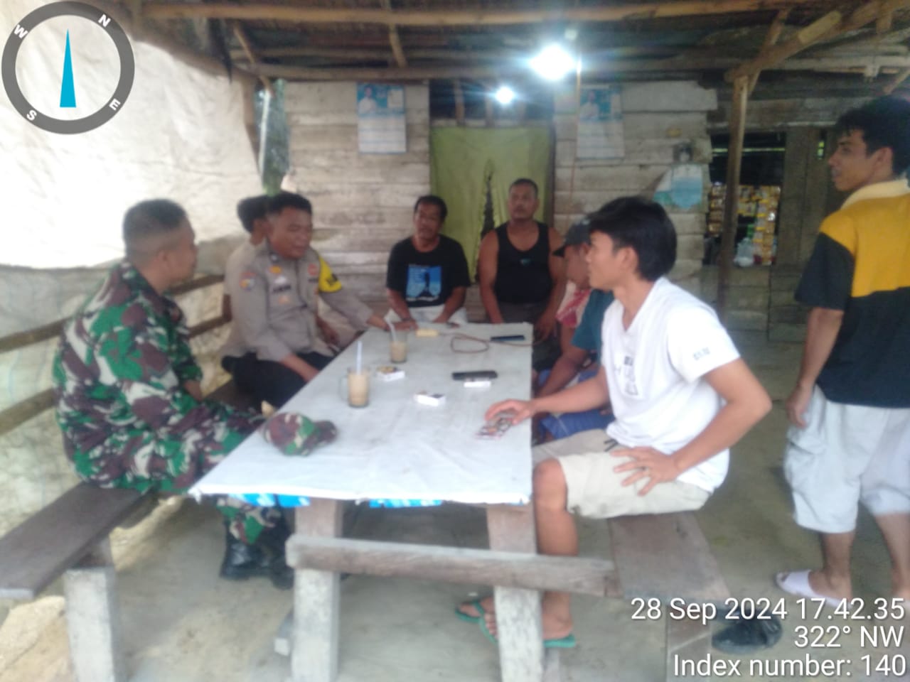 Polsek Minas Gelar Sambang Warga, Imbau Masyarakat Jaga Kamtibmas Jelang Pilkada 2024