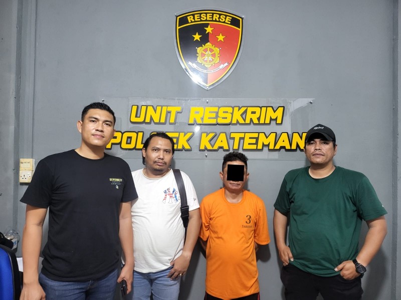 Buron Empat Bulan, Pengedar Narkoba Berhasil Diamankan Polsek Kateman