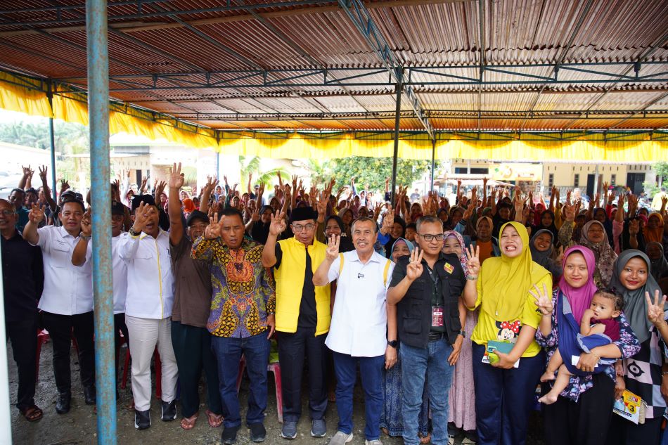 Kampanye Dialogis Terakhir, Syamsuar Janji Bangun Sekolah Lebih Banyak