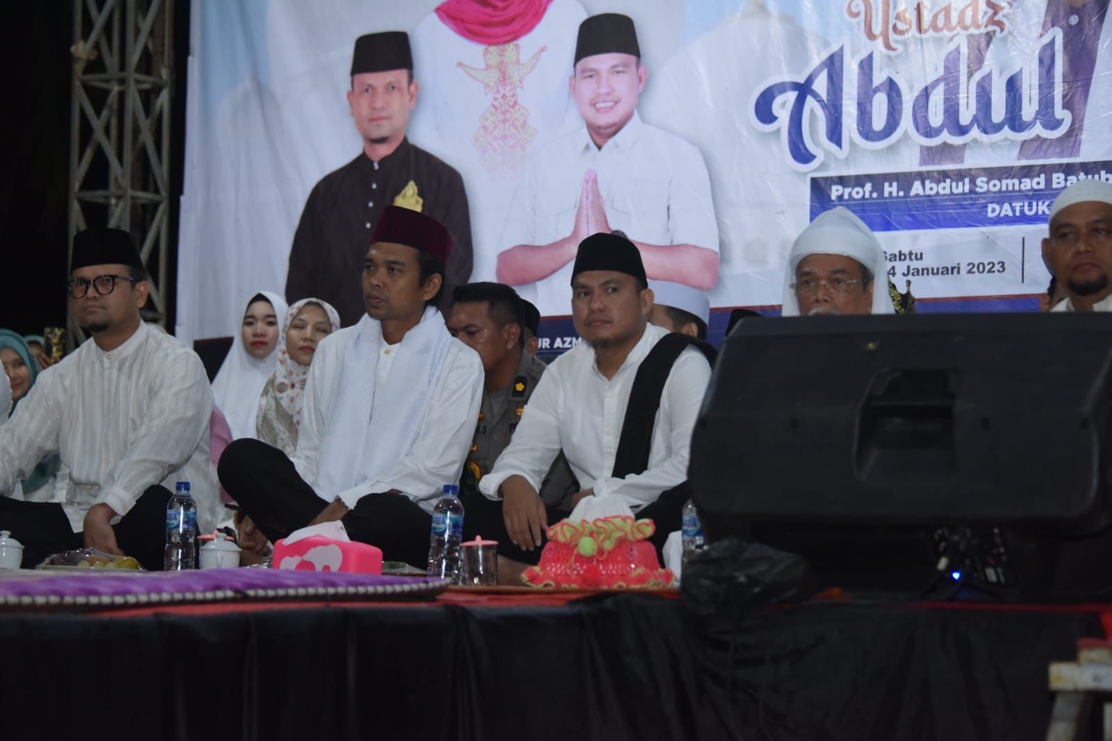 Majelis Taklim Hadirkan UAS, Ribuan Masyarakat Rupat Antusias
