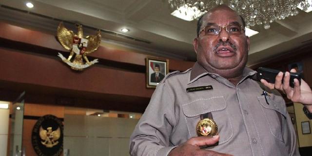 Karena ucapannya, Gubernur Papua ditetapkan sebagai tersangka