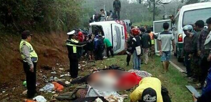 Korban Tewas Bus Maut Tanjakan Emen Bertambah Jadi 27 Orang