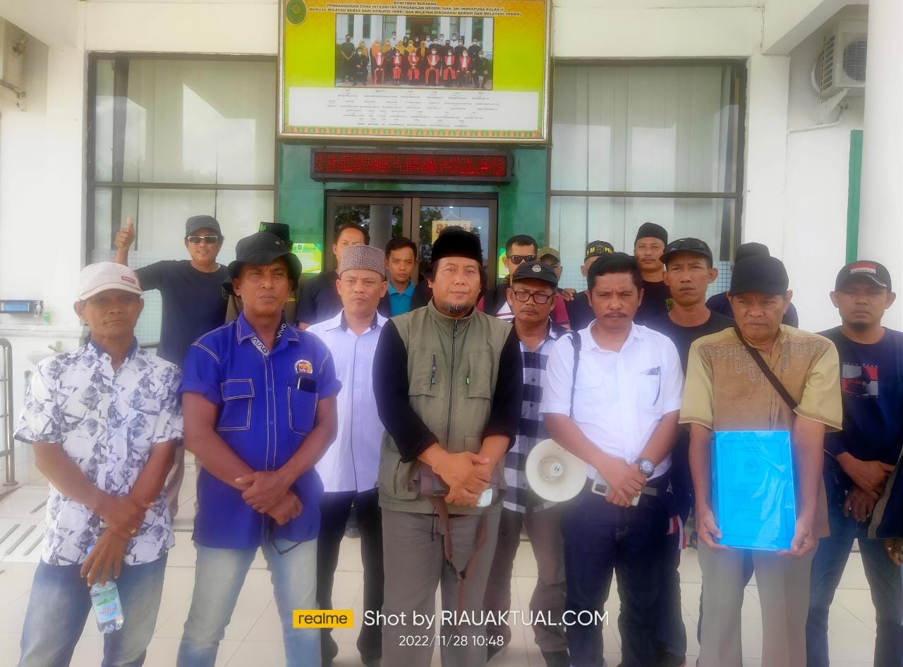 Constatering dan Eksekusi Kembali Ditunda PN, Masyarakat Minta Bupati Siak Bersikap Dan Hadirkan KLHK