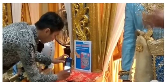 Serba Online, Pernikahan Ini Sediakan Transaksi Non Tunai Gantikan 'Amplop'