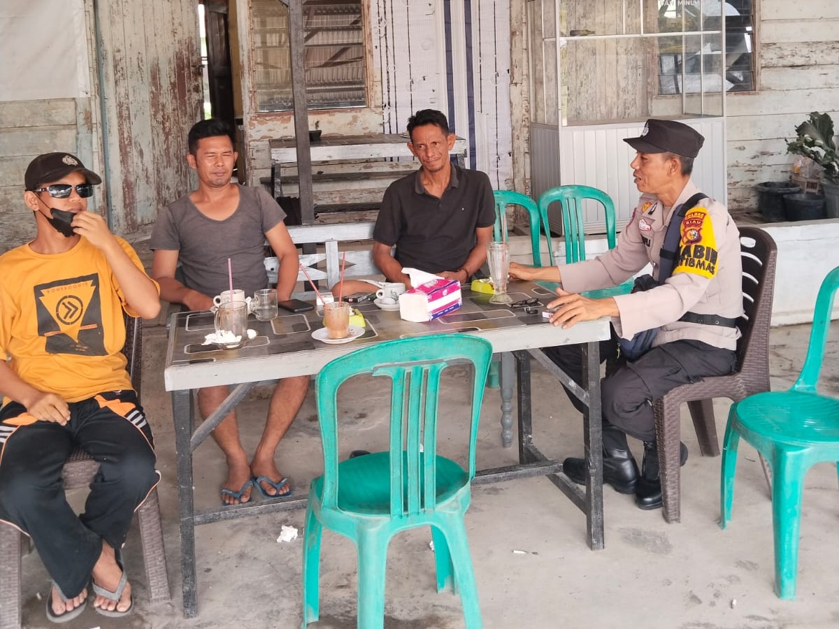 Tahapan Pilkada 2024 Berjalan Aman, Silaturahmi dengan Masyarakat Terus Dipererat Polsek Batang Tuaka