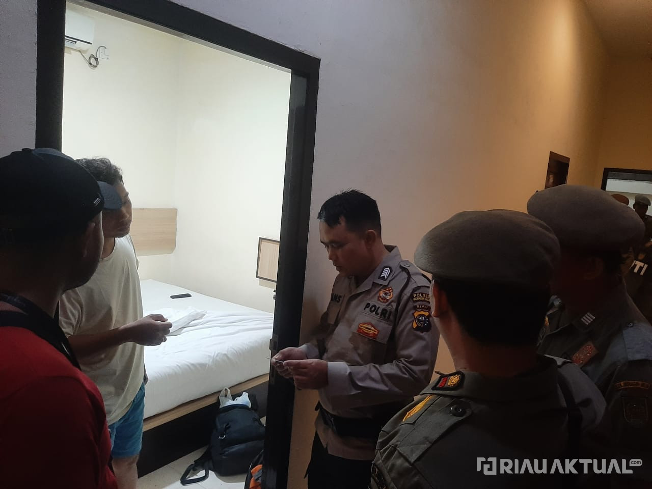 Lima Pasangan Bukan Muhrim Terjaring Razia di Indragiri Hilir