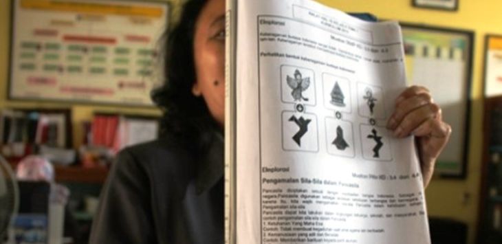 Heboh! Teks Pancasila di Buku Ini Kata Keadilan Diganti KeYohanesian