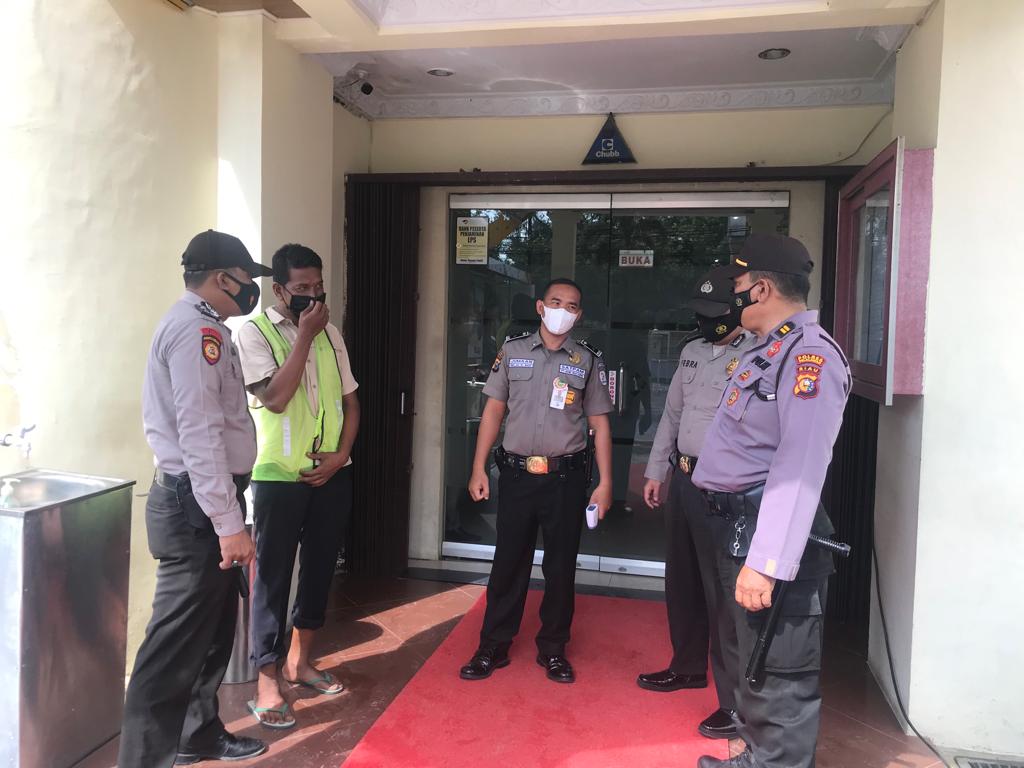 Polsek Pangkalan Kerinci Patroli C3 di Titik Rawan