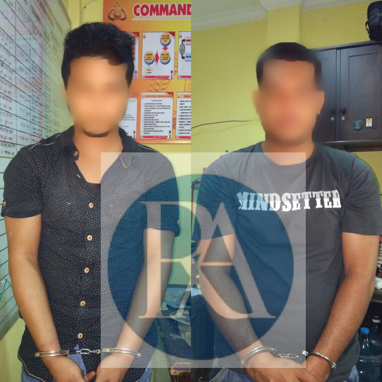 Sat Resnarkoba Polres Kuansing, Tangkap Dua Orang Pengedar Narkoba di Desa Logas