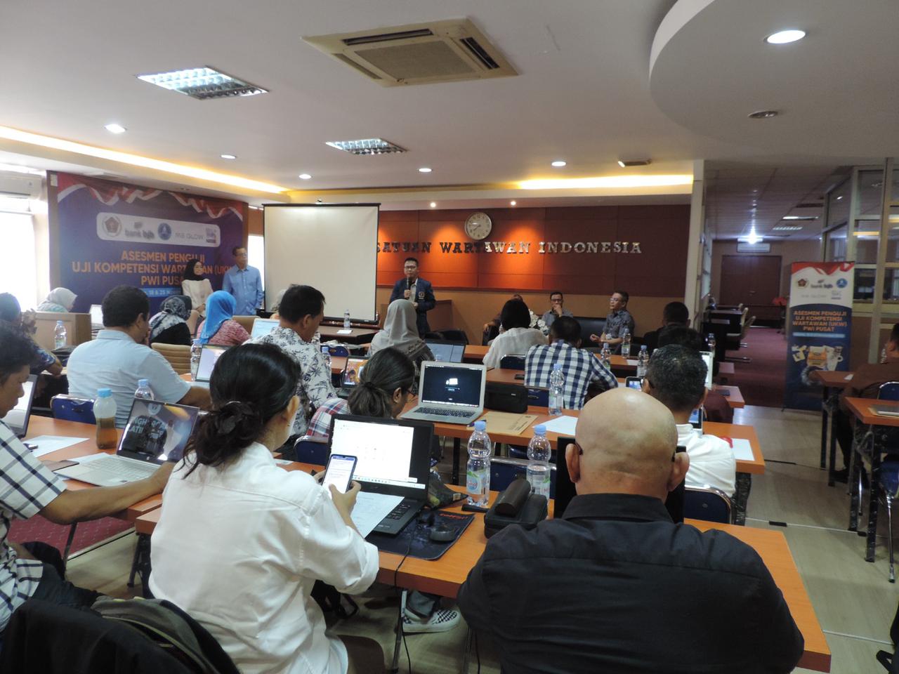 PWI Pusat Gelar Asesmen Psikotes Penguji UKW PWI