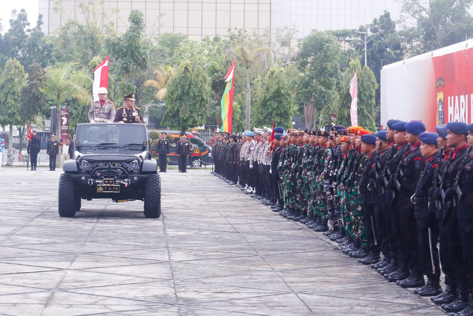 Gelar Apel HUT Bhayangkara Ke-77, Irjen Iqbal: Kami Akan Terus Berbenah