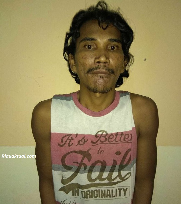 Sering Transaksi dan Hisap Sabu, Centong Warga Siak Ditangkap Polisi