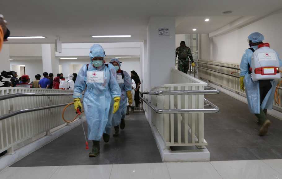 Pasien Membeludak, RS Darurat Wisma Atlet Minta Kesadaran Masyarakat Putus Rantai Covid-19