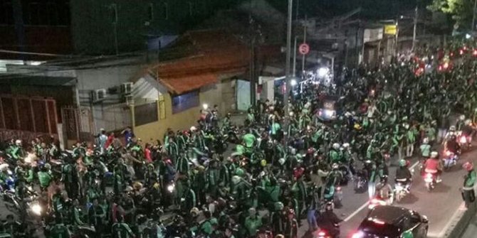 Polisi imbau ojek online tak main hakim jika ada masalah di jalan