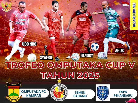 Omputaka Kampar Hadapi PSPS dan Semen Padang Old Star di Trofeo Cup V