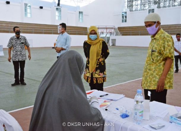 Rapid Test Massal, Delapan Dosen Unhas Reaktif Covid-19