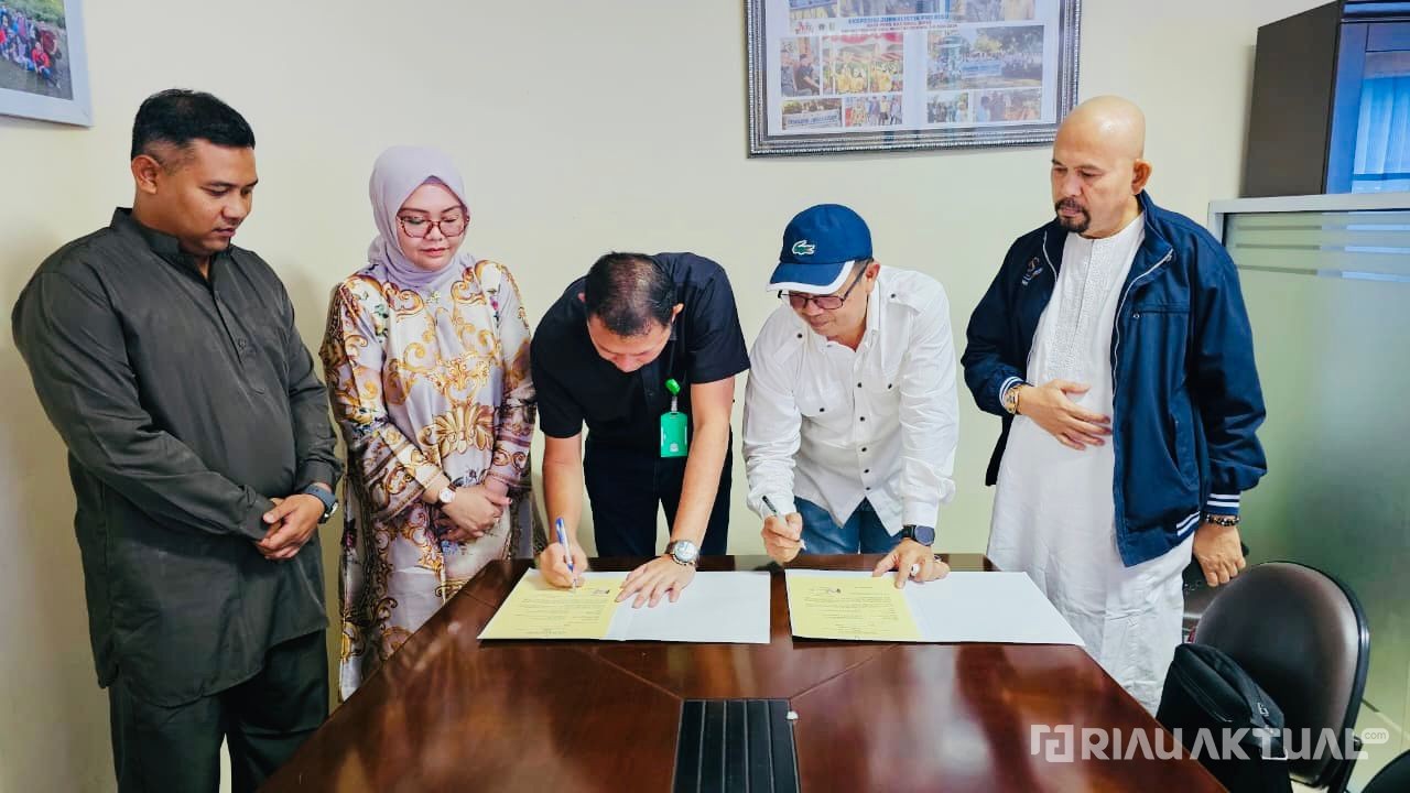 Universitas Hang Tuah Pekanbaru Sambangi PWI Riau, Tindak Lanjuti Mou