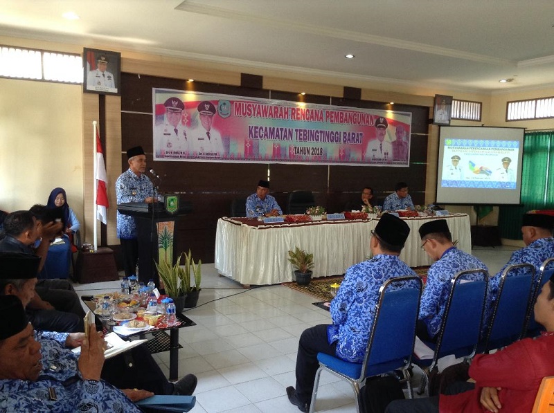 Wakil Bupati Meranti Buka Musrenbang Kecamatan Tebing Tinggi Barat