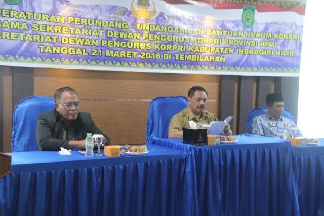 Korpri Taja Sosialisasi UU Dan Bantuan Hukum