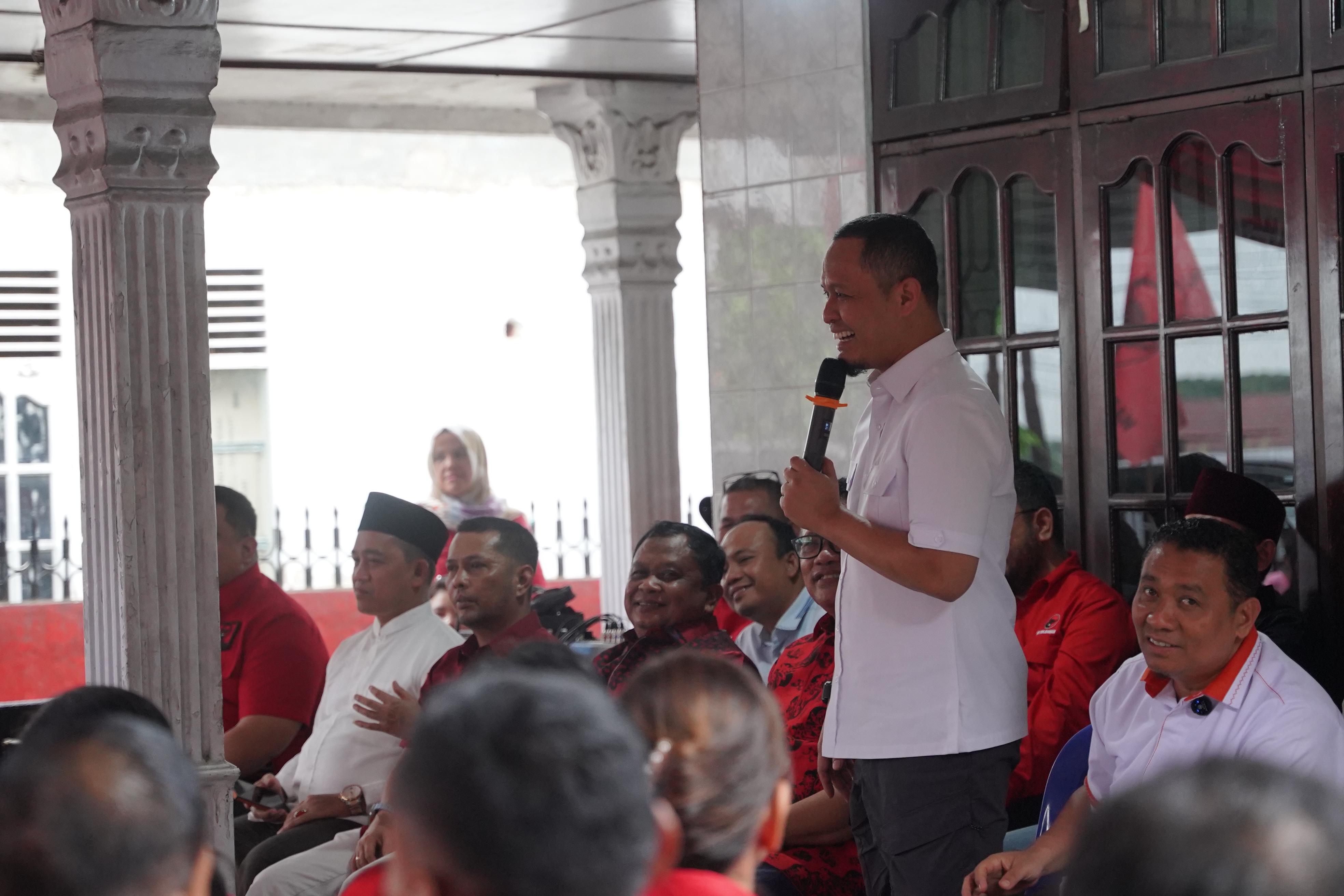 DPC PDI-P Pekanbaru Siap Kolaborasi dengan Agung-Markarius untuk Pembangunan