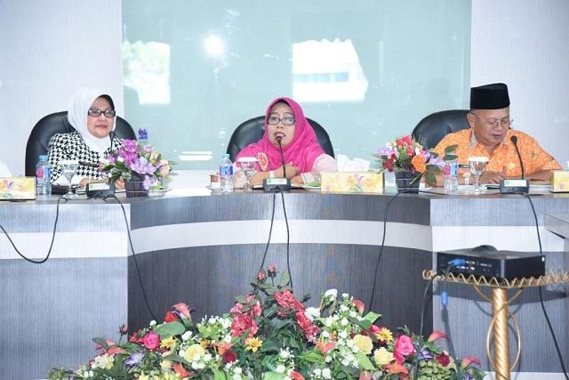 Pemda Bengkalis Terima Kunjungan Kadis LHK Provinsi Riau