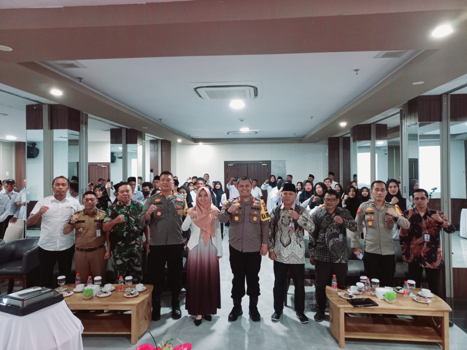 Pelantikan PTPS, AKBP Dhovan Beri Pesan Pemilu Damai