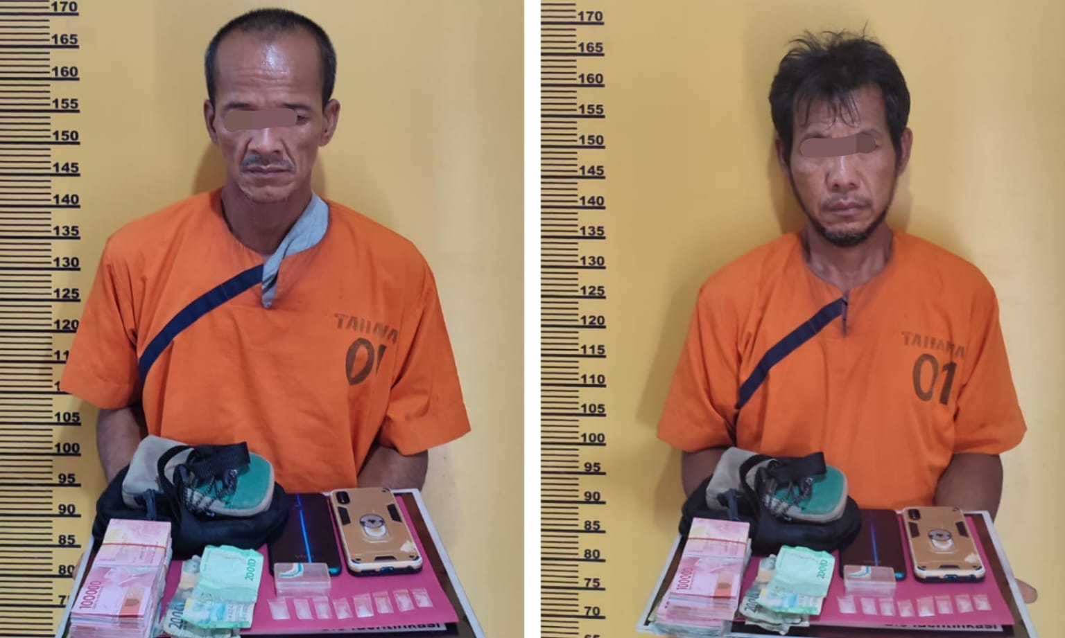 Satres Narkoba Polres Inhu Ringkus 2 Pengedar Sabu di Seberida