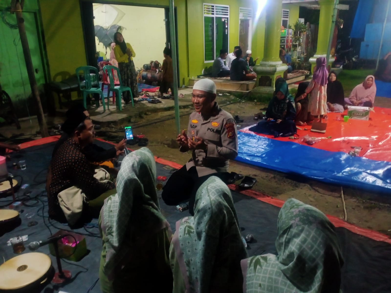 Polsek Tandun Ingatkan Warga Bijak Gunakan Medsos Jelang Pemilu