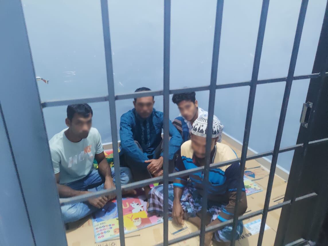 Empat Warga Bangladesh Diamankan Imigrasi Selat Panjang