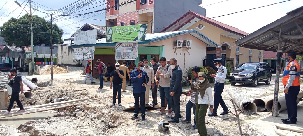 DPRD Pekanbaru Minta Pihak Kontraktor IPAL Beri Kompensasi Kepada Warga Terdampak