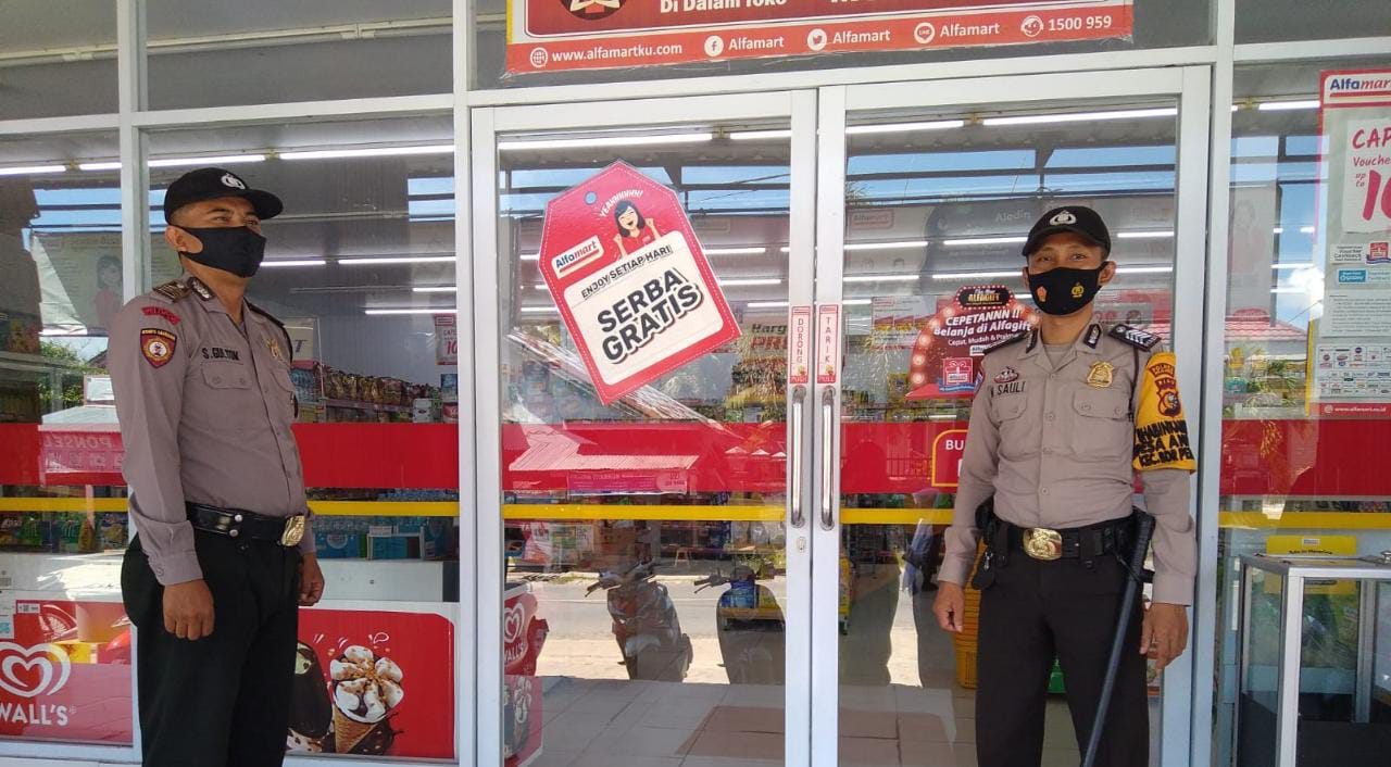 Cegah Aksi C3 dan Penyebaran Covid-19 di Wilkum, Personil Polsek Bunut Gencar Patroli