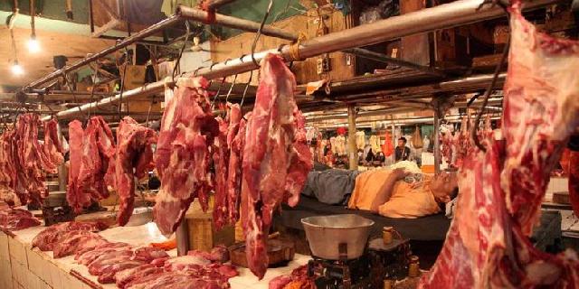 Distanak Pekanbaru Jamin Stok Daging Menjelang Puasa Ramadhan Aman