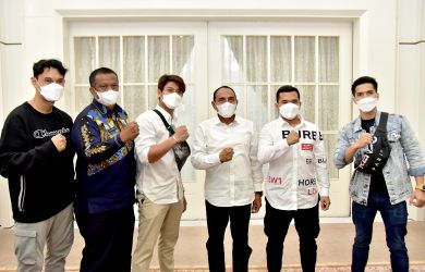 Temui Edy Rahmayadi, Rizky Billar Utarakan Niat untuk Memajukan PSMS Medan