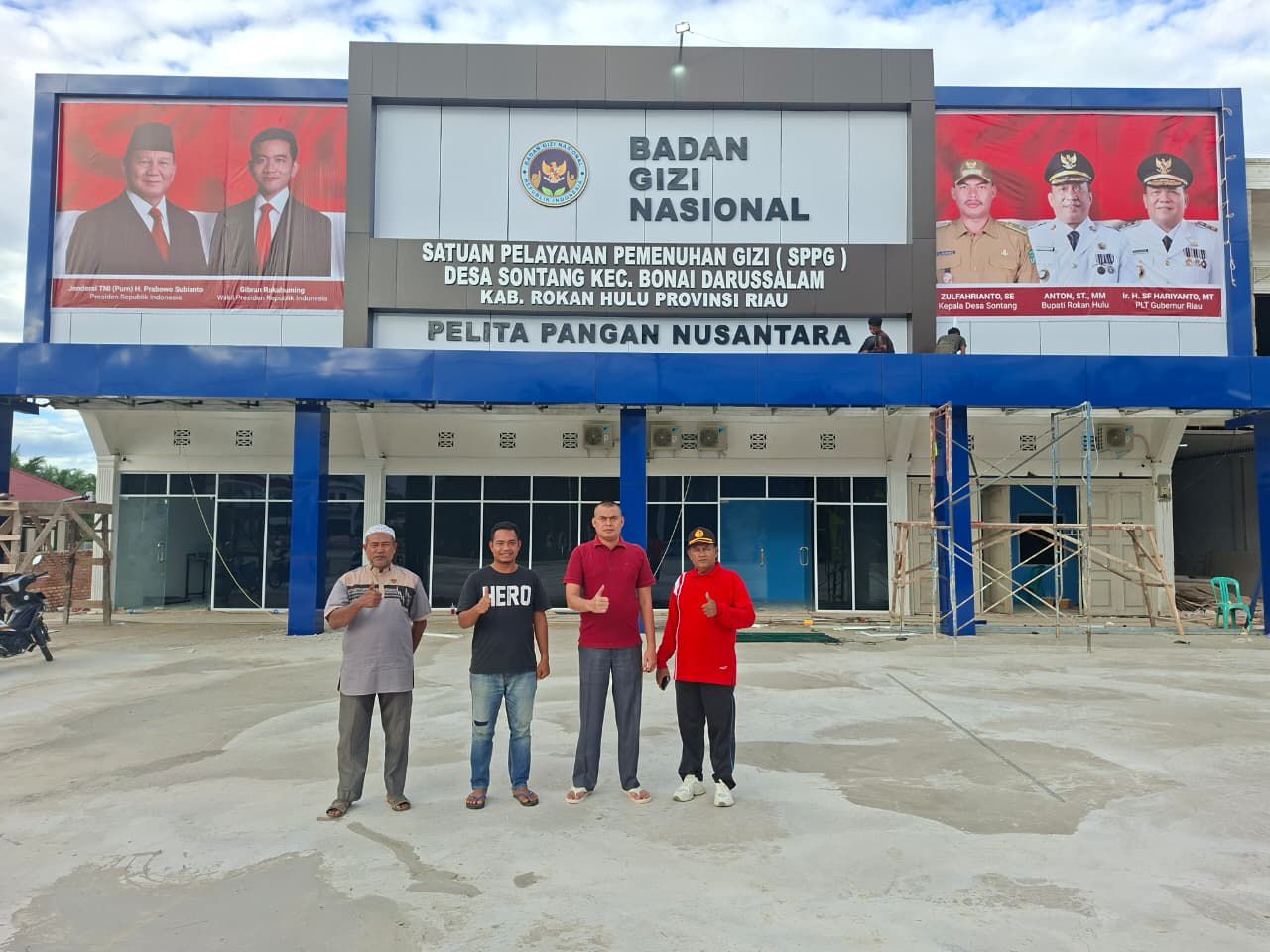 Dukung Asta Cita Presiden, SPPG Terbesar di Rokan Hulu Hadir di Desa Sontang