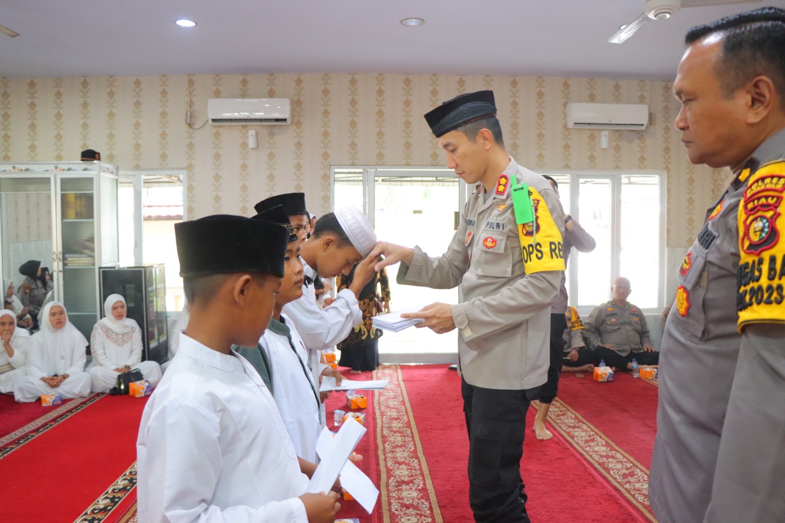 Momentum Isra Miraj, Polres Rohil Siap Kawal Pemilu Damai