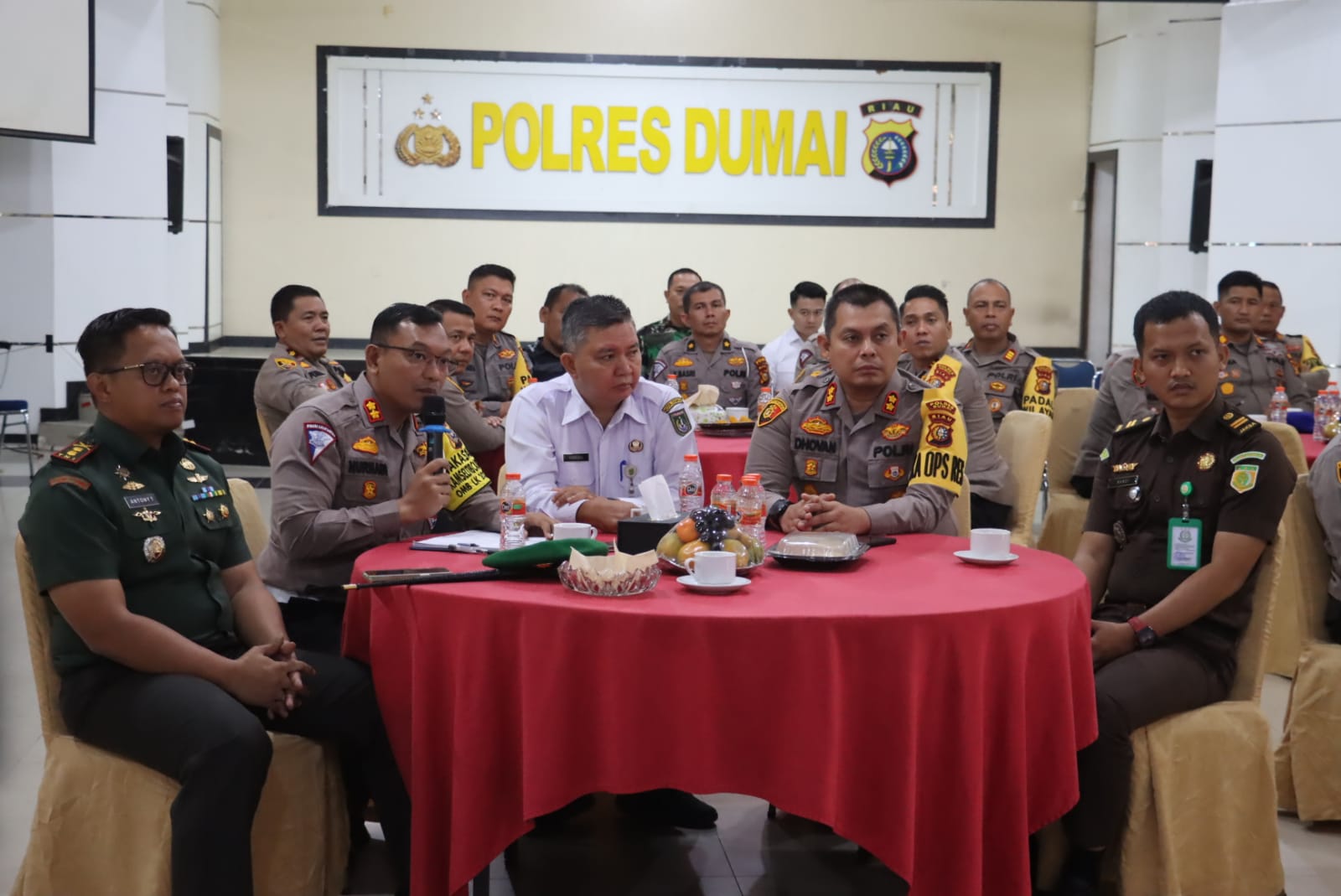 Kapolres Dumai: Pemilu Damai Butuh Kordinasi Semua Pihak