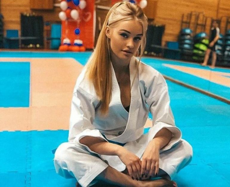 Daria Tulyakova, Karateka Cantik Seperti Boneka Barbie