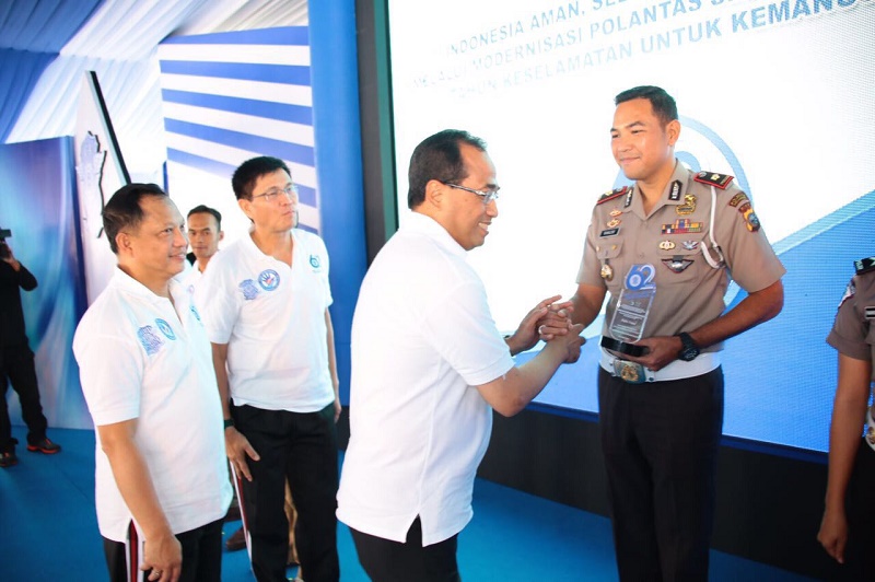 Aipda M Yusuf Dapat Reward Dari Korlantas Setelah Ditabrak Truk