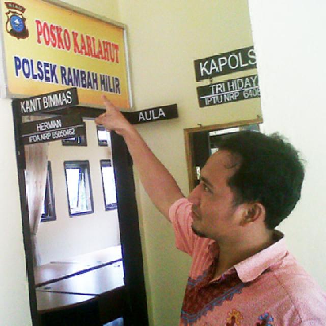 Cegah Karlahut, Jajaran Polsek Rambah Hilir Efektifkan Langkah Preventif