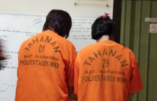 Mami Dan Manda Terciduk Simpan Sabu 3 Gram Siap Edar