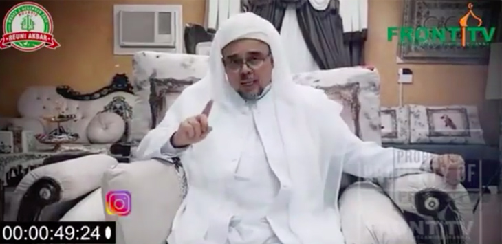 Penyebaran Virus Corona, Ini Pesan Habib Rizieq untuk Masyarakat Indonesia