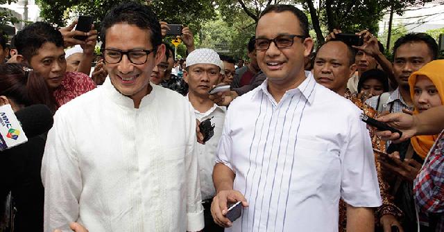 Sah !! Gerindra-PKS Resmi Usung Anies-Sandi di Pilgub DKI