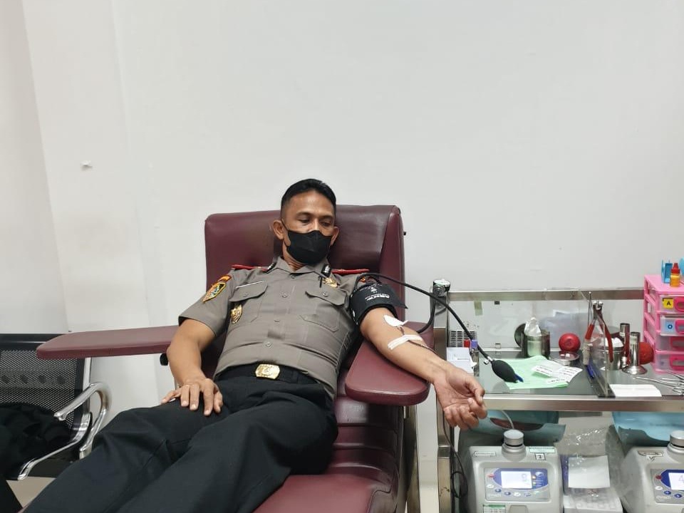 Solidaritas Kemanusiaan, Serdik Sespimmen 62 Donor Darah di PMI Bekasi