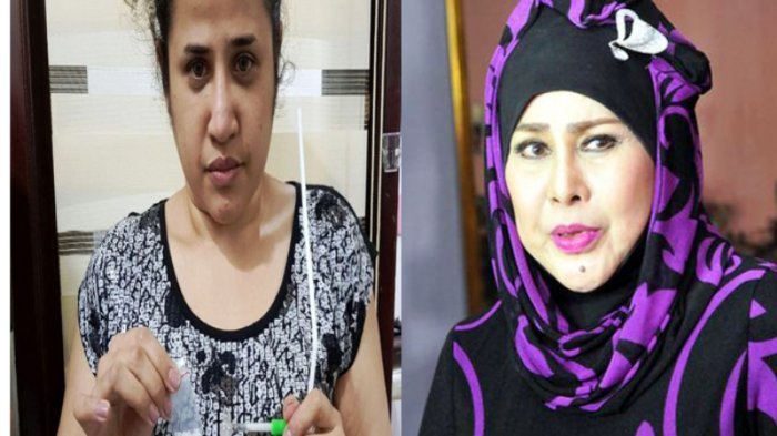 Elvy Sukaesih Melihat Sendiri Anak dan Mantunya Ditangkap