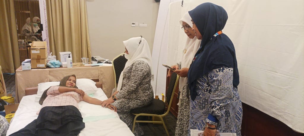 IBI Pekanbaru dan BKKBN Riau Gelar Bakti Sosial dan Edukasi Kesejahteraan Pekerja