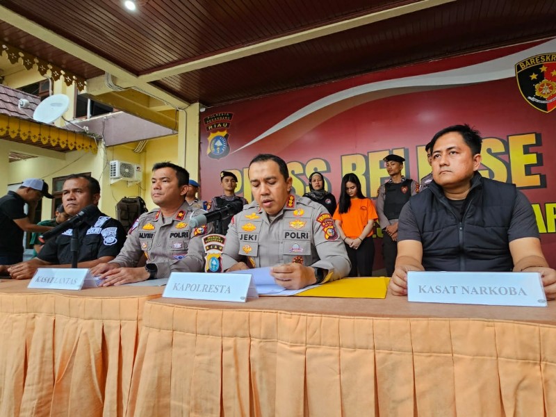 Mahasiswi Tabrak Ibu Rumah Tangga di Pekanbaru, Terancam 12 Tahun Penjara