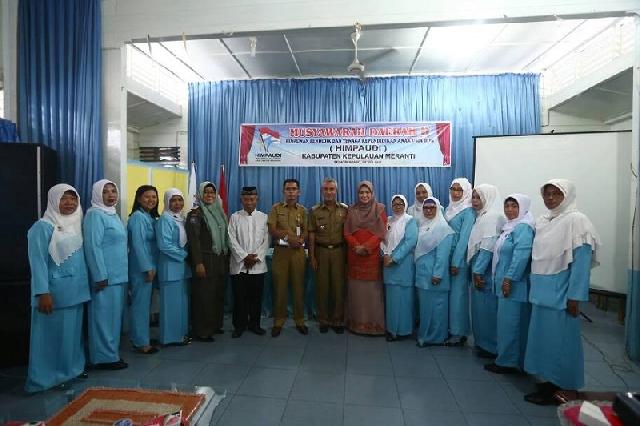Wakil Bupati Buka Musda HIMPAUDI Ke-2 Kepulauan Meranti