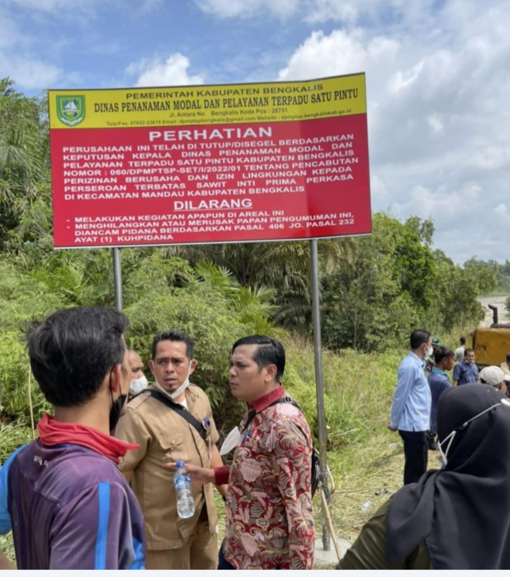 Persoalan PT SIPP, Pemkab Bengkalis Buka Suara Beberkan Sejumlah Fakta