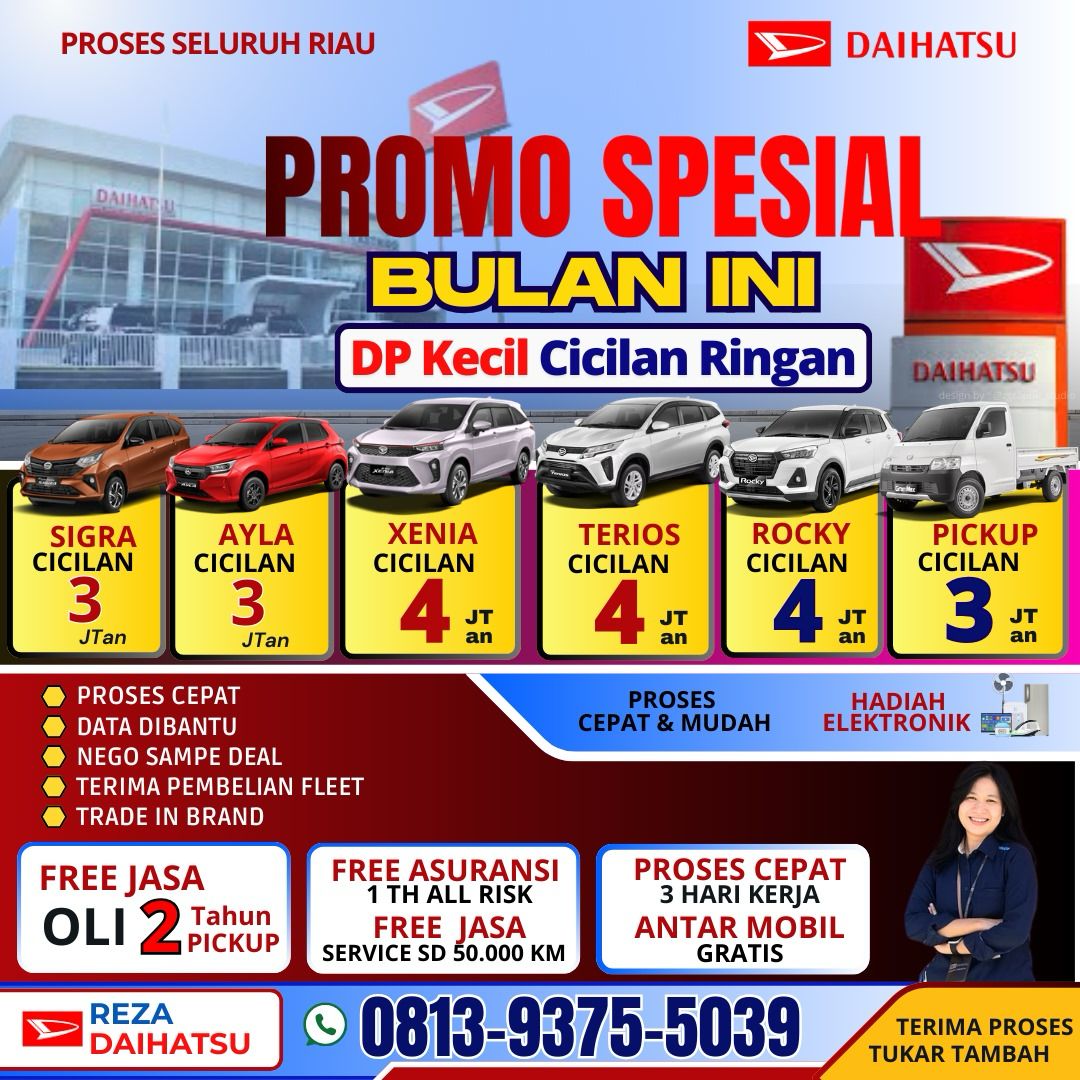 Astra Daihatsu Tawarkan Promo Menarik, Ada Hadiah Umrah hingga DP Ringan